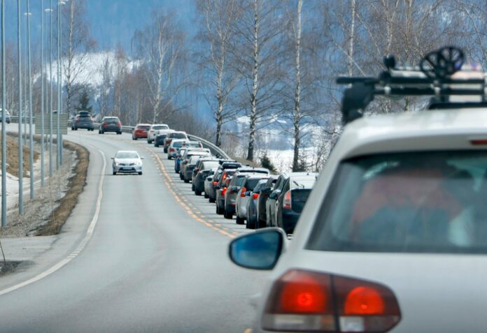 Søndag 1. påskedag er det mange som skal hjem fra påskefjellet, mens noen utsetter hjemturen til 2. påskedag. 