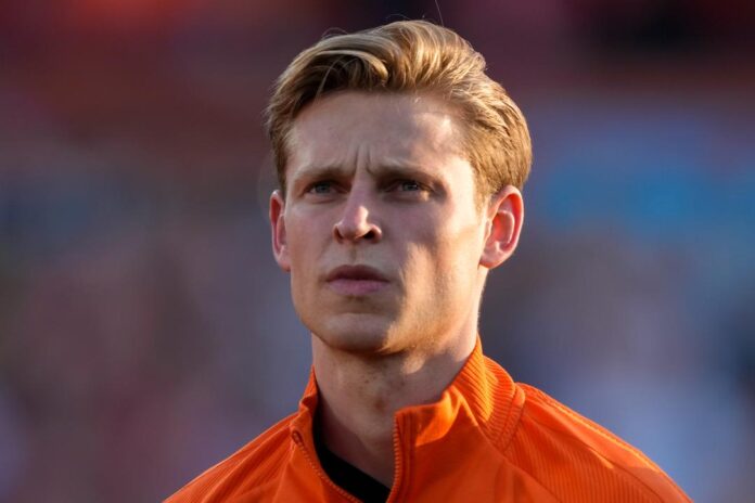 Frenkie De Jong mister EM i fotball for Nederland