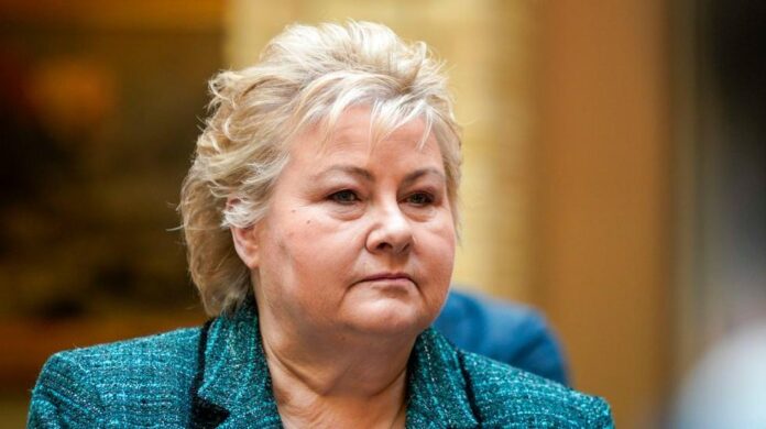 Erna Solberg frykter svenske tilstander i Norge