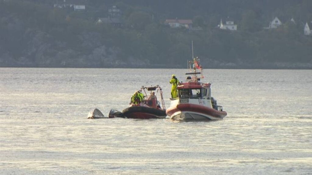 Båtvelt Bergen byfjorden katring båtulykke