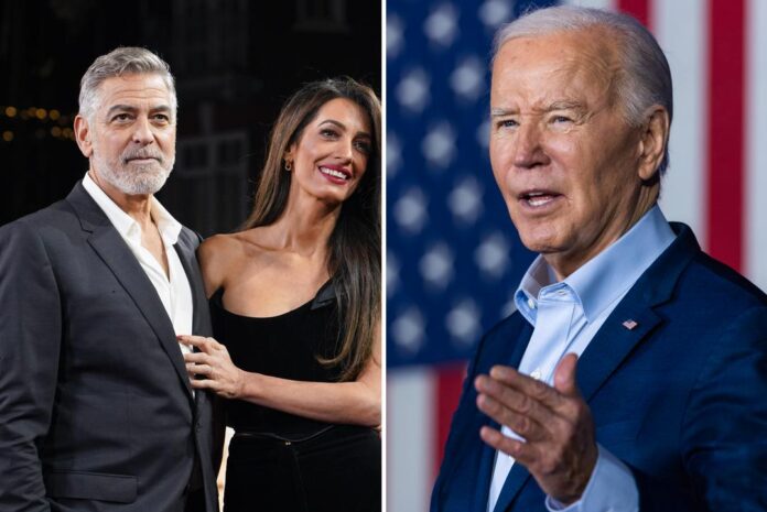 George Clooney ringte Det hvite hus – ville forsvare kona Amal Clooneys arbeid med krigen i Gaza