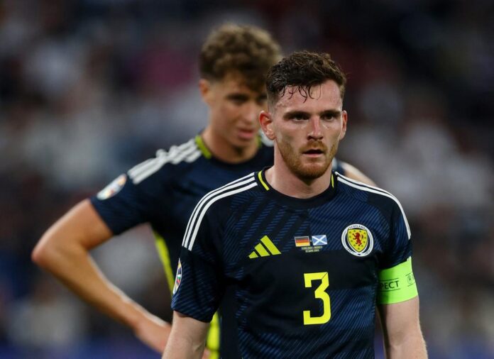 Roy Keane hardt ut mot Skottlands kaptein Andy Robertson etter stortapet mot Tyskland: – Det er bare tullprat - VG