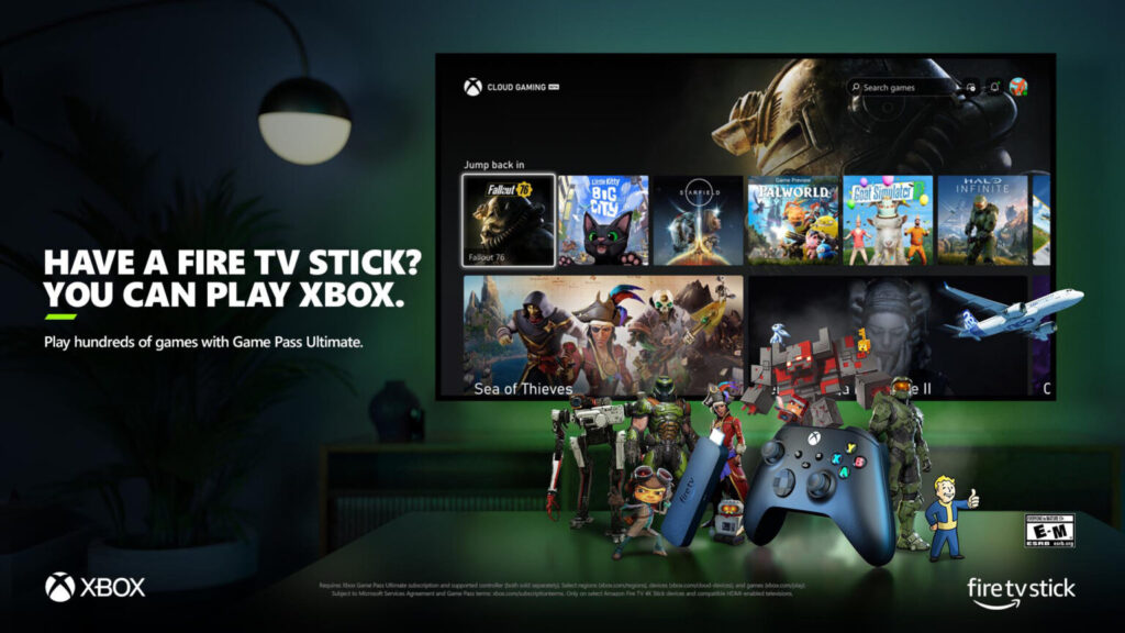 Spill Xbox med Amazon Fire TV uten konsoll -