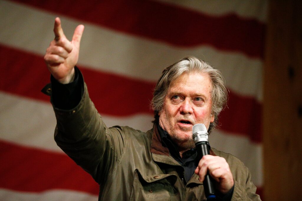 Steve Bannon, Donald Trump | Tidligere Trump-topp Steve Bannon må i fengsel