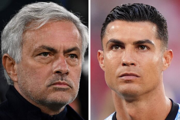 Jose Mourinho, Cristiano Ronaldo | Cristiano Ronaldo og José Mourinho i sorg etter Manuel Fernandes bortgang