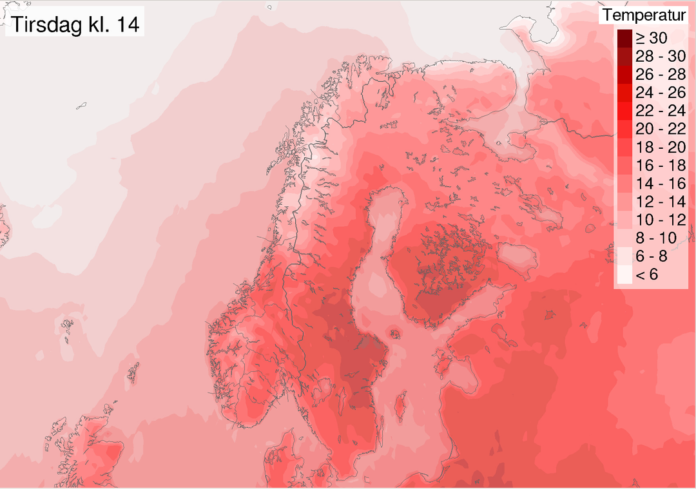 Sjekk det sommerværet!