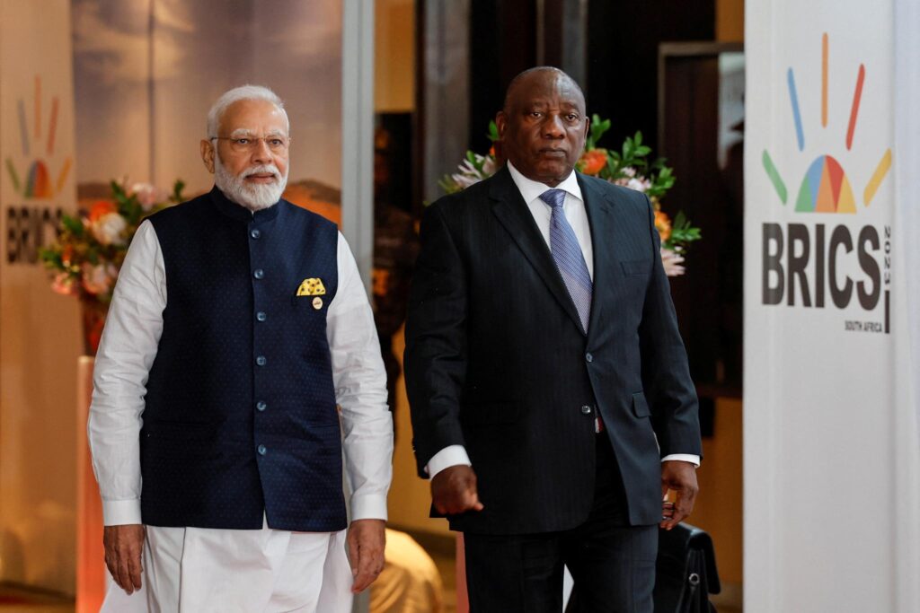 Både Indias Narendra Modi og Sør-Afrikas Cyril Ramaphosa mistet flertallet for et par uker siden.