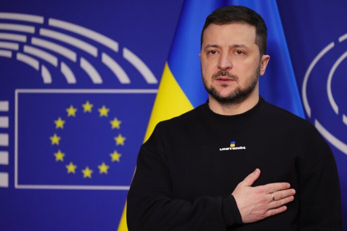 Volodymyr Zelenskyj, Ukraina | Zelenskyj i Brussel – takker EU