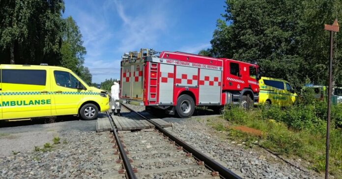 Elverum: - Én død etter togulykke