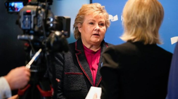 Erna Solberg mest sitert og omtalt av stortingspolitikerne