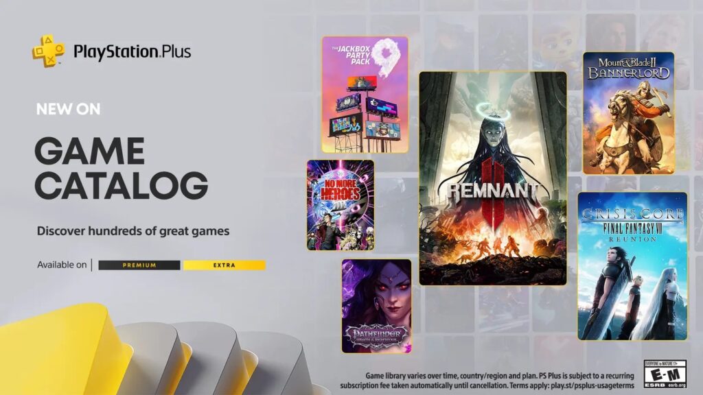 Remnant II, Final Fantasy og No More Heroes er blant juli sine PS Plus-spill -