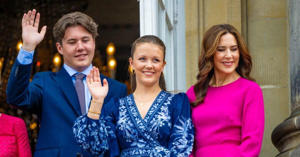 Kronprins Christian og prinsesse Isabella uteble: