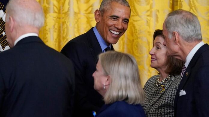 Obama og Pelosi skal angivelig ha diskutert Bidens kandidatur