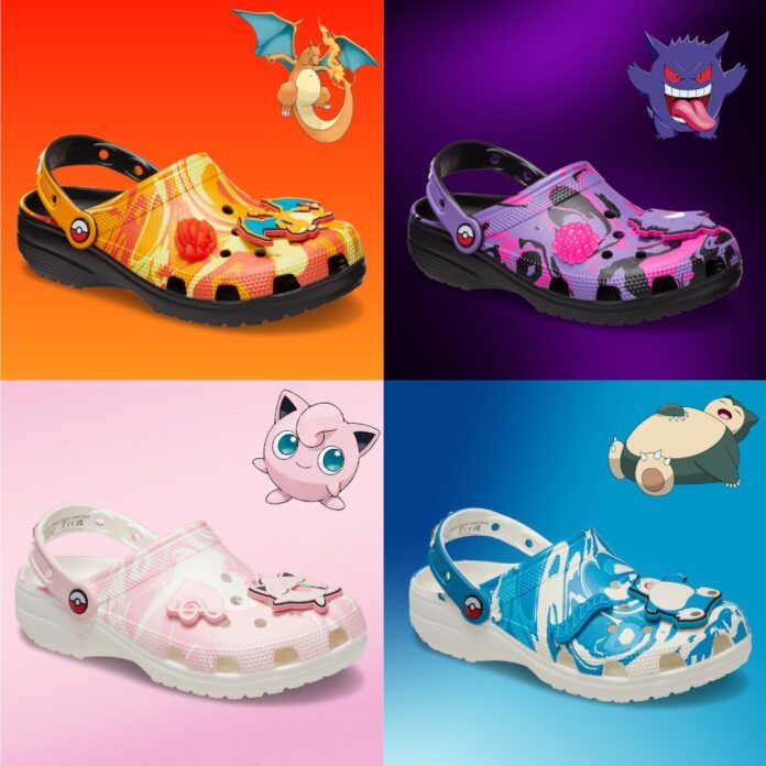 Crocs og Pokémon i nytt samarbeid -
