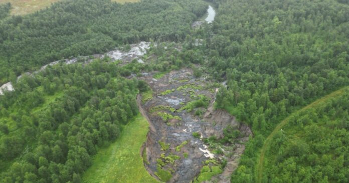 Porsanger: - Gigantisk jordskred