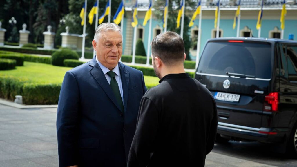 Orban besøker Zelenskyj i Kyiv