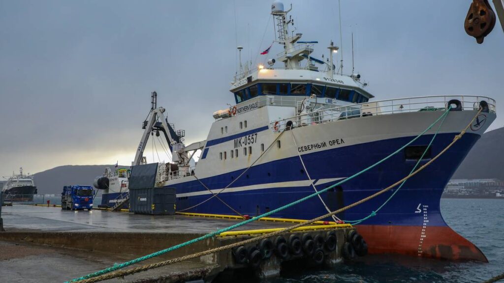 Tromsø havn Russiske båter