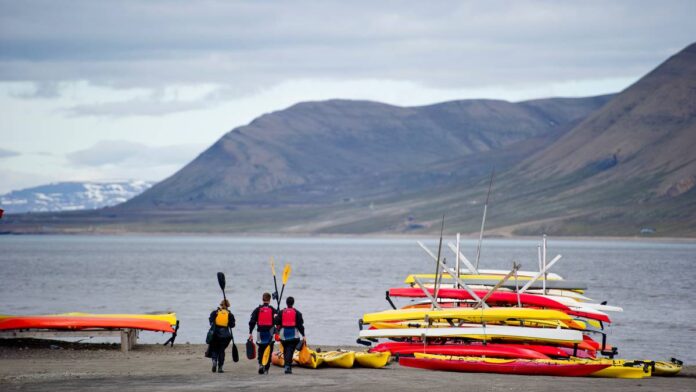 Sommer på Svalbard. 