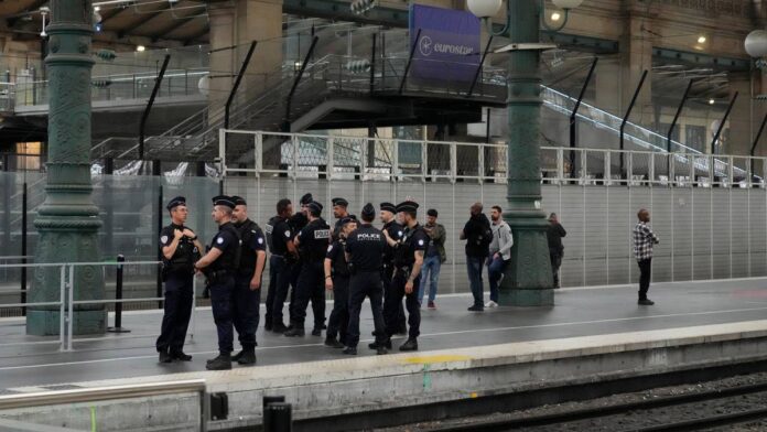 Paris Olympics Security Trains