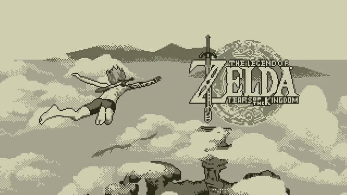 Sjekk ut Zelda: Tears of the Kingdom på Game Boy - The Legend of Zelda: Tears of the Kingdom
