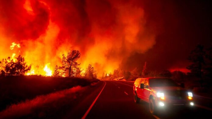 Storbrannen i California er blant delstatens største noensinne