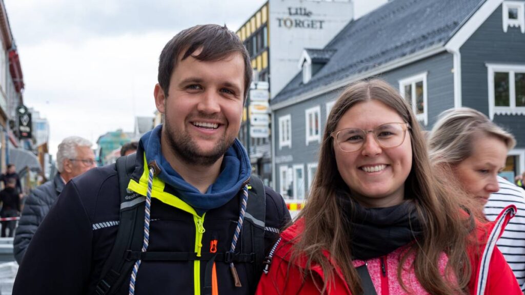 Tyske turister i Tromsø