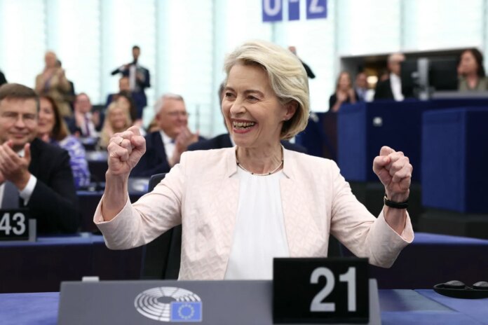 Ursula von der Leyen gjenvalgt som EU-kommisjonens president - TV 2