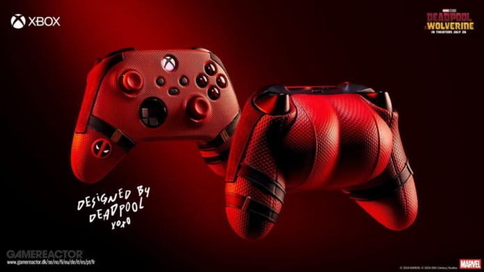 Sjekk ut Deadpools rumpekontroller for Xbox - Deadpool & Wolverine
